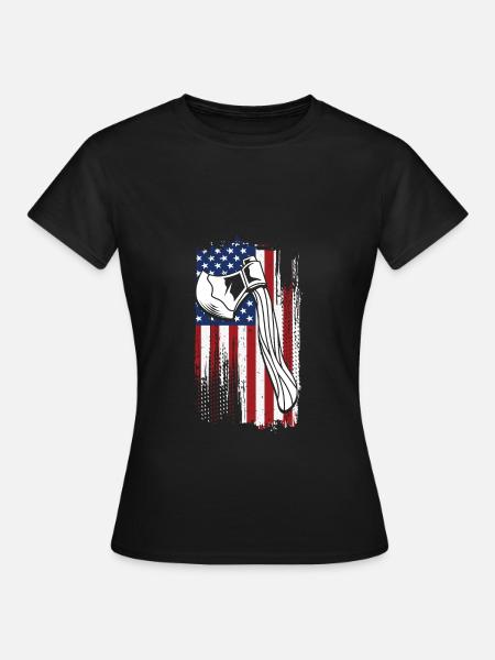 Axt - Frauen T-Shirt - Schwarz
