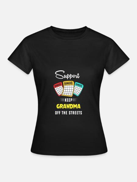 Bingo - Frauen T-Shirt - Schwarz