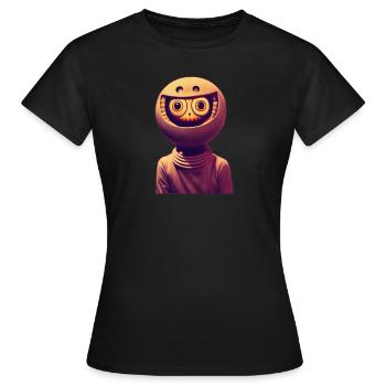 nightmare 3 - Women's T-Shirt - black - Front - AI Model Female 172 dark (172cm)