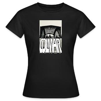 Colmar Graph Pont - T-shirt Femme - noir - Devant - AI Model Female 172 dark (172cm)