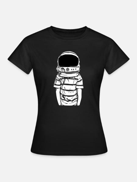 Astronaut - Women's T-Shirt - black