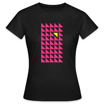 Gegen den Strom - Frauen T-Shirt - Schwarz - Vorne - AI Model Female 172 dark (172cm)