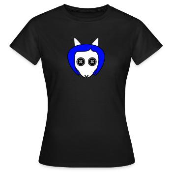 Autres Ekuroeil - T-shirt Femme - noir - Devant - AI Model Female 172 dark (172cm)