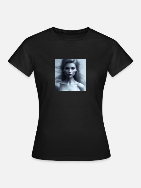 Göttin - Frauen T-Shirt - Schwarz