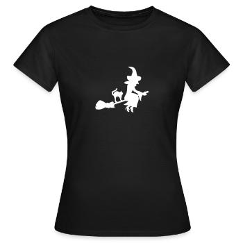 Witch - Women's T-Shirt - black - Front - AI Model Female 172 dark (172cm)