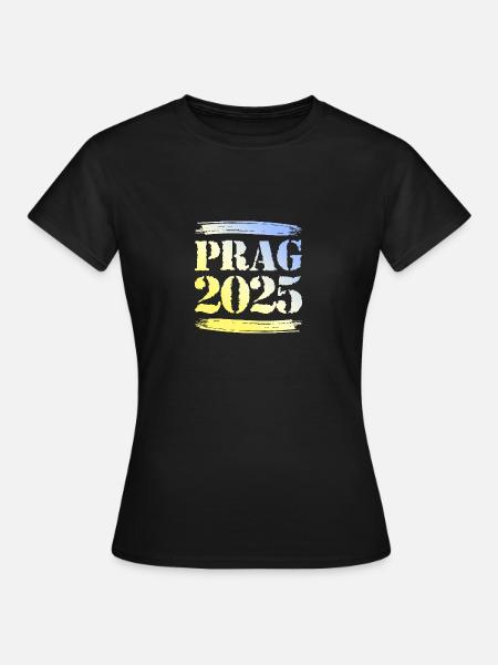 Prag 2025 - Frauen T-Shirt - Schwarz