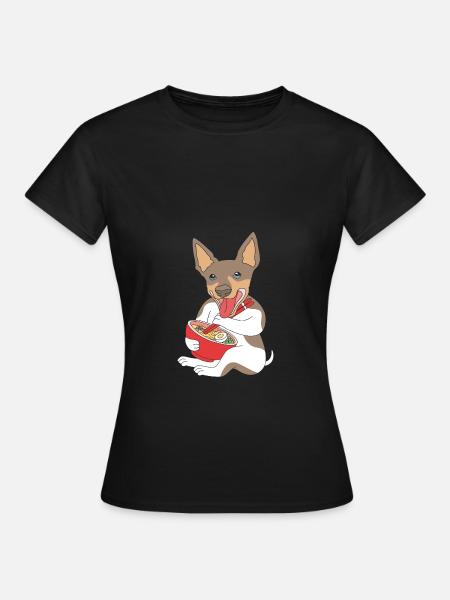 Rat Terrier - Frauen T-Shirt - Schwarz