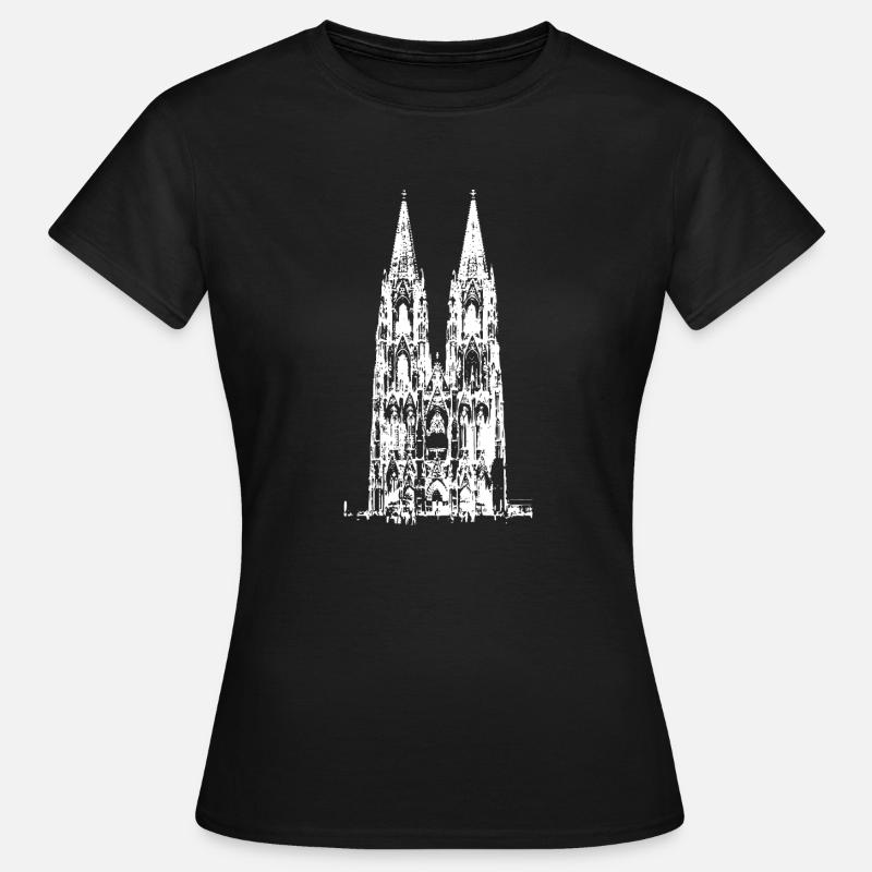 Cologne - Cologne Cathedral - Women's T-Shirt - black