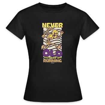 Courir - T-shirt Femme - noir - Devant - AI Model Female 172 dark (172cm)