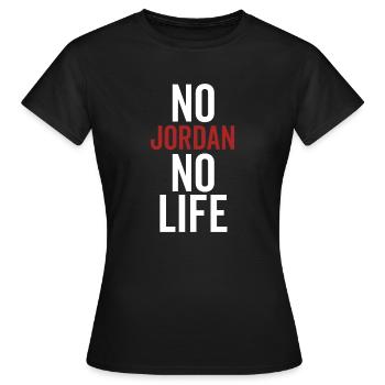 Kein Jordanien Kein Leben - Frauen T-Shirt - Schwarz - Vorne - AI Model Female 172 dark (172cm)
