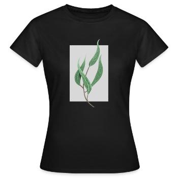planter - T-shirt Femme - noir - Devant - AI Model Female 172 dark (172cm)