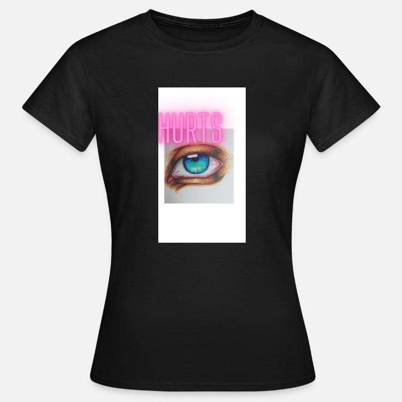 Love, Relationship, Separation, Tears, Dreaming, Feeling - Women's T-Shirt - black