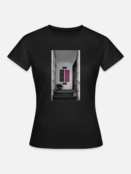Gris Copenhague - T-shirt Femme - noir