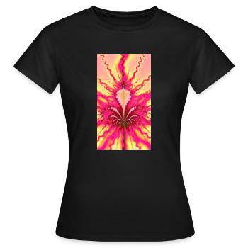 Virus - Frauen T-Shirt - Schwarz - Vorne - AI Model Female 172 dark (172cm)