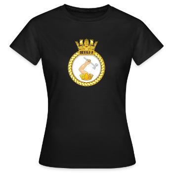 HMS Birmingham - Frauen T-Shirt - Schwarz - Vorne - AI Model Female 172 dark (172cm)