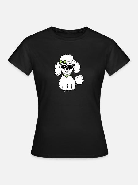 pudel 3 - Frauen T-Shirt - Schwarz