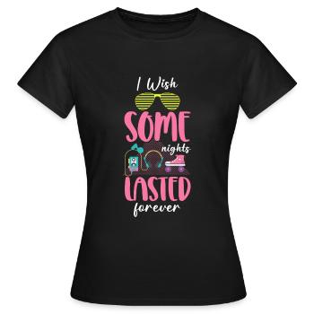 Party Party machen Abfeiern - Frauen T-Shirt - Schwarz - Vorne - AI Model Female 172 dark (172cm)