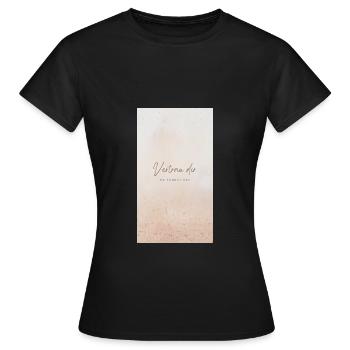 Trust yourself! - Women's T-Shirt - black - Front - AI Model Female 172 dark (172cm)