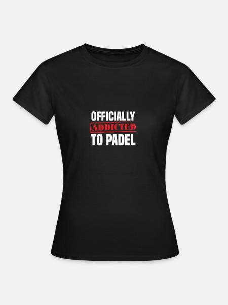 Padel Tennis Paddle Padel Ball Paddling Padel Tennis - Women's T-Shirt - black