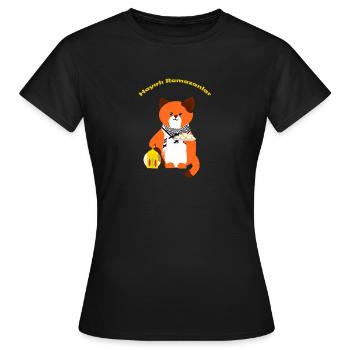 A sweet Ramadan guest - Women's T-Shirt - black - Front - AI Model Female 172 dark (172cm)