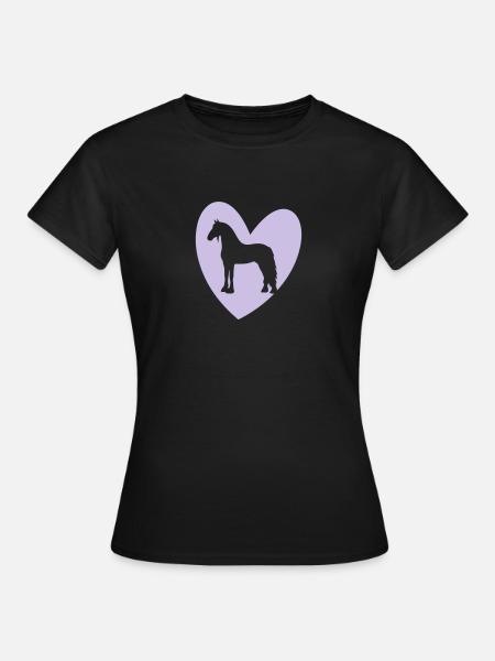 Frisian Heart2 - Women's T-Shirt - black