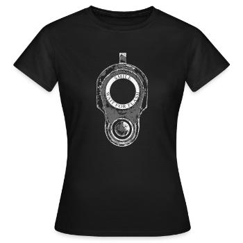 arme - T-shirt Femme - noir - Devant - AI Model Female 172 dark (172cm)