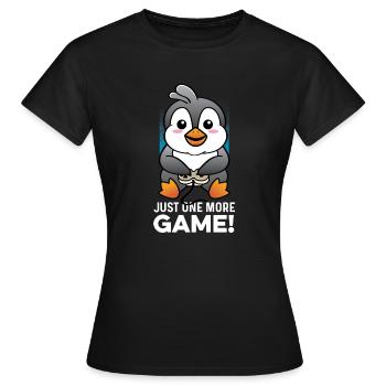 Noch ein Spiel Spieler Gift - Frauen T-Shirt - Schwarz - Vorne - AI Model Female 172 dark (172cm)