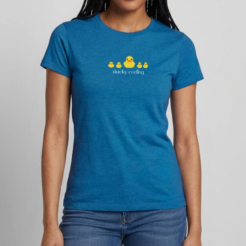 codage programmeur tech drôle conception débogage T-shirt Femme