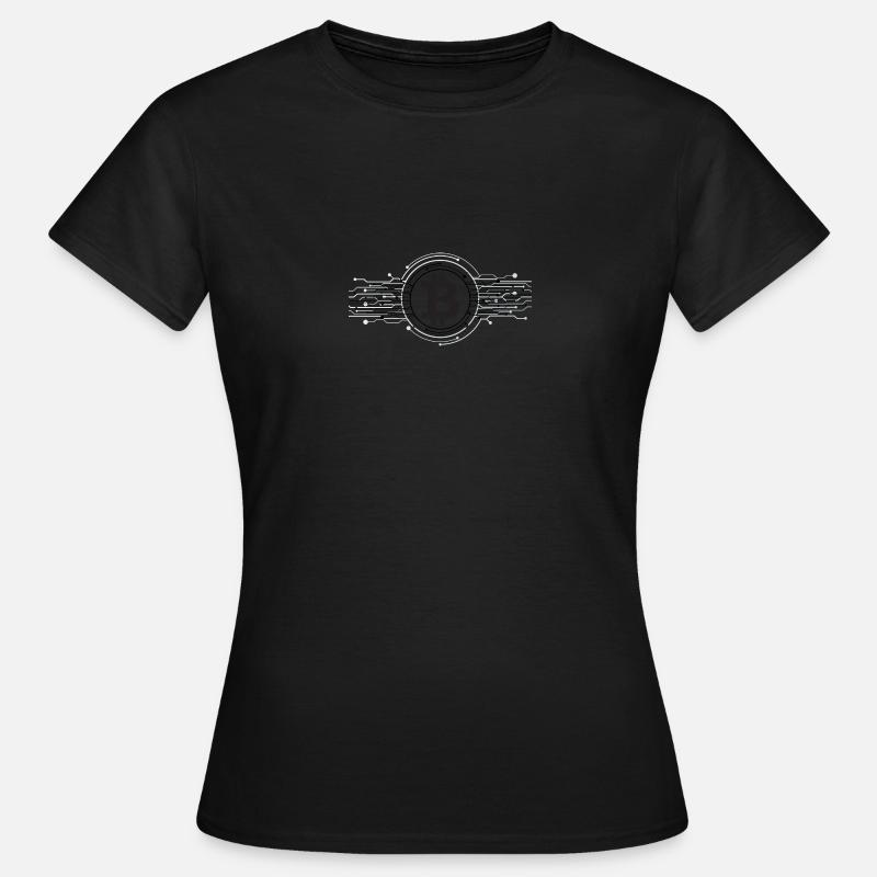 Bitcoin logo - Women's T-Shirt - black