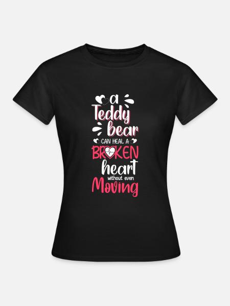 Bär Kindheit Spielzeug - Frauen T-Shirt - Schwarz