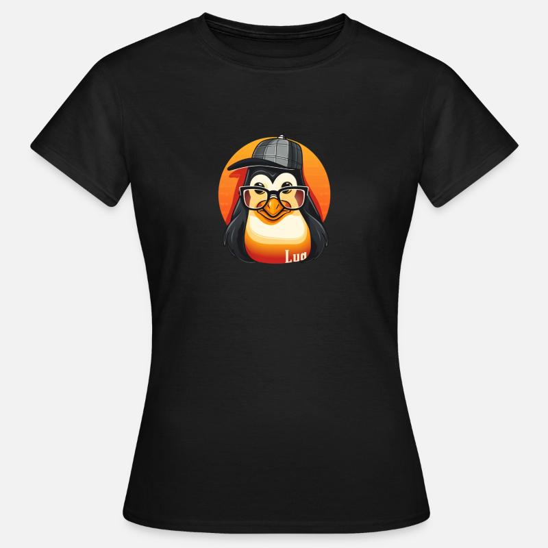 Lua-Linux Fusion: Für Technik-Enthusiasten - Frauen T-Shirt - Schwarz
