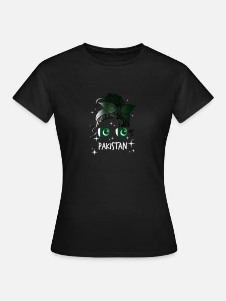 Pakistan - Frauen T-Shirt - Schwarz