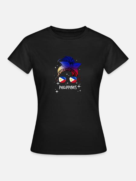 Philippinen - Frauen T-Shirt - Schwarz