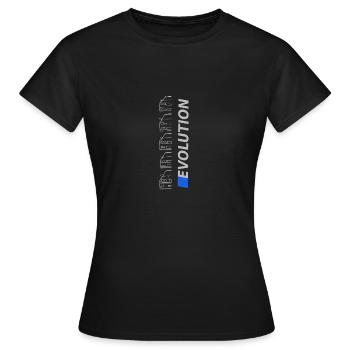 Evo Bimmer - Frauen T-Shirt - Schwarz - Vorne - AI Model Female 172 dark (172cm)