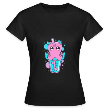 Pastel Gothic - Women's T-Shirt - black - Front - AI Model Female 172 dark (172cm)