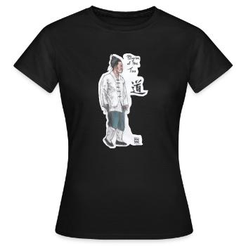 Tao way - T-shirt Femme - noir - Devant - AI Model Female 172 dark (172cm)