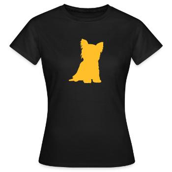 Yorkshire - T-shirt Femme - noir - Devant - AI Model Female 172 dark (172cm)