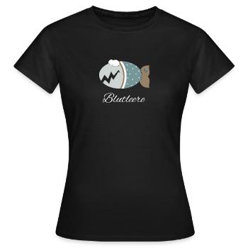 Kuschelfisch Zombiefisch Blutleere - Frauen T-Shirt - Schwarz - Vorne - AI Model Female 172 dark (172cm)