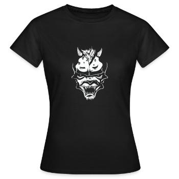 Diables - T-shirt Femme - noir - Devant - AI Model Female 172 dark (172cm)