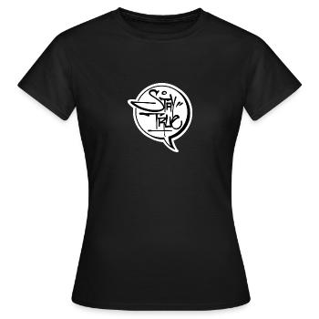 Restez fidèle - T-shirt Femme - noir - Devant - AI Model Female 172 dark (172cm)
