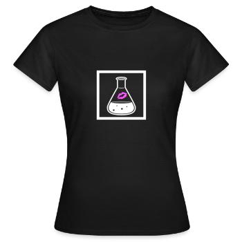 Cute Poison Icone Blanc - T-shirt Femme - noir - Devant - AI Model Female 172 dark (172cm)