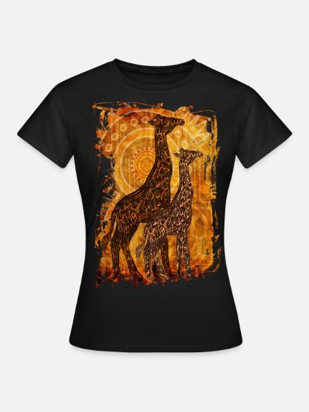 AFRICAN SUMMER - Frauen T-Shirt - Schwarz