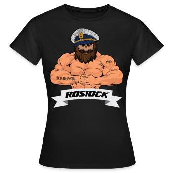 Rostocker Matrose - Frauen T-Shirt - Schwarz - Vorne - AI Model Female 172 dark (172cm)
