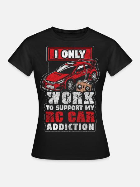Rc Auto Rc - Frauen T-Shirt - Schwarz