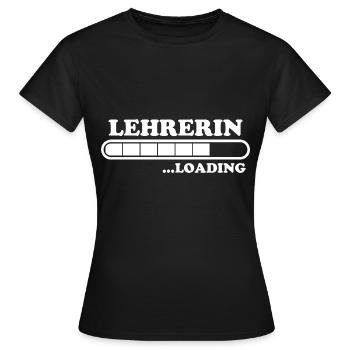 Lehrerin Spruch Lehrer Lustiges Lehrerin Geschenk - Frauen T-Shirt - Schwarz - Vorne - AI Model Female 172 dark (172cm)