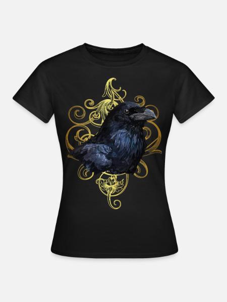 Rabe - Frauen T-Shirt - Schwarz