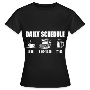 Caravane caravane - T-shirt Femme - noir - Devant - AI Model Female 172 dark (172cm)