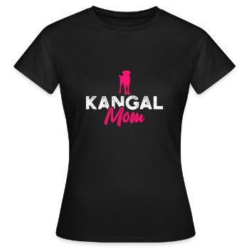 Maman Kangal - T-shirt Femme - noir - Devant - AI Model Female 172 dark (172cm)