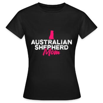 Maman berger australien - T-shirt Femme - noir - Devant - AI Model Female 172 dark (172cm)