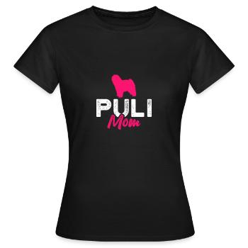 Puli maman - T-shirt Femme - noir - Devant - AI Model Female 172 dark (172cm)